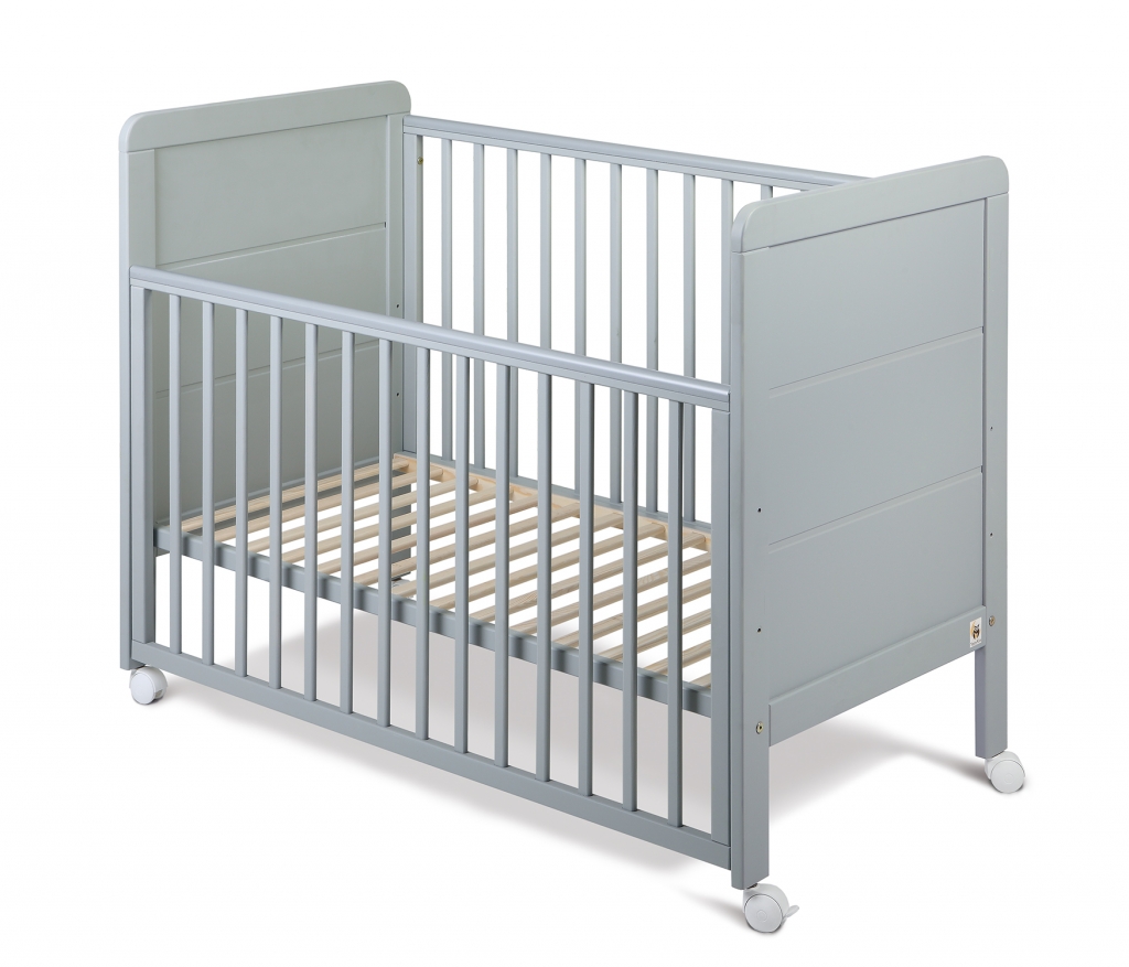 YappyModern cot, light grey Baby cots Products catalogue YAPPY Kids