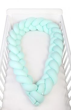 YappyGum Kinderbett-Bumper, mint