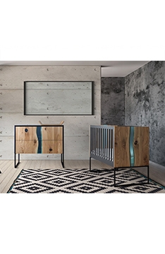  YappyLoft кроватка и комод