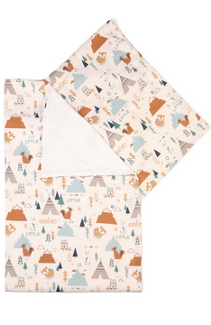 YappyHygge White gultas veļa 100x130 / 38x55 cm