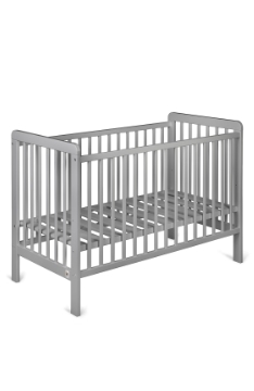 YappyUno Babybett, light grey LIMITED